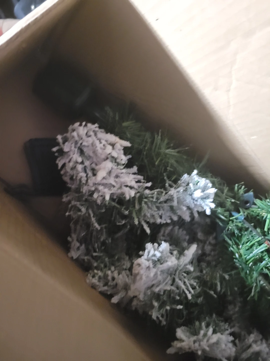 Holiday Time 4 ft Pre-Lit Greenfield Pine Christmas Tree