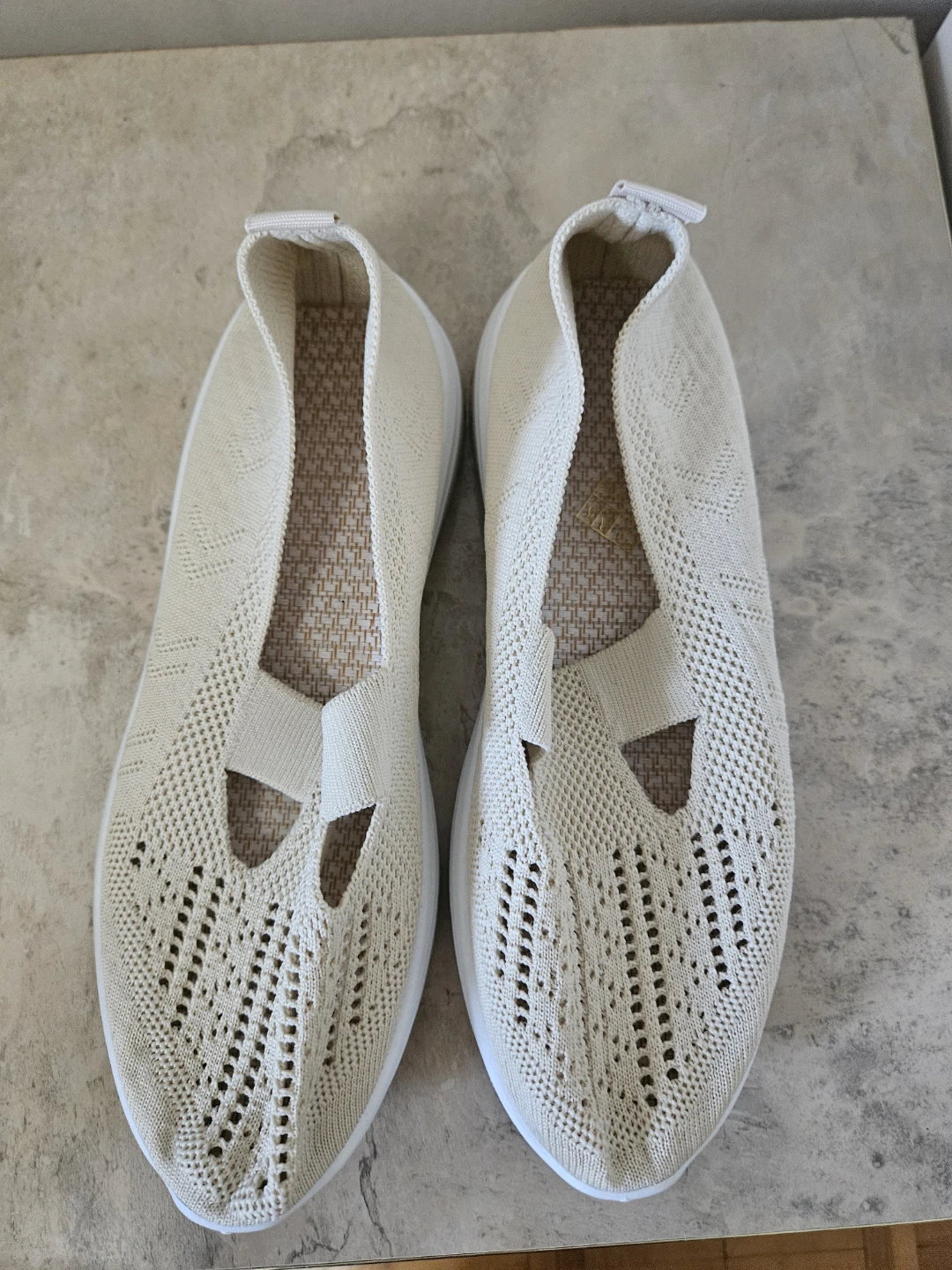SIZE 10 Women's Knit Slip-On Sneakers - photo 3