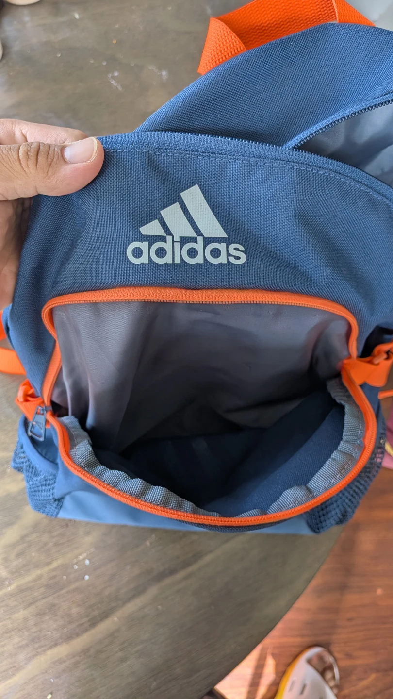 NEW - Adidas Backpack Blue/Orange - photo 2