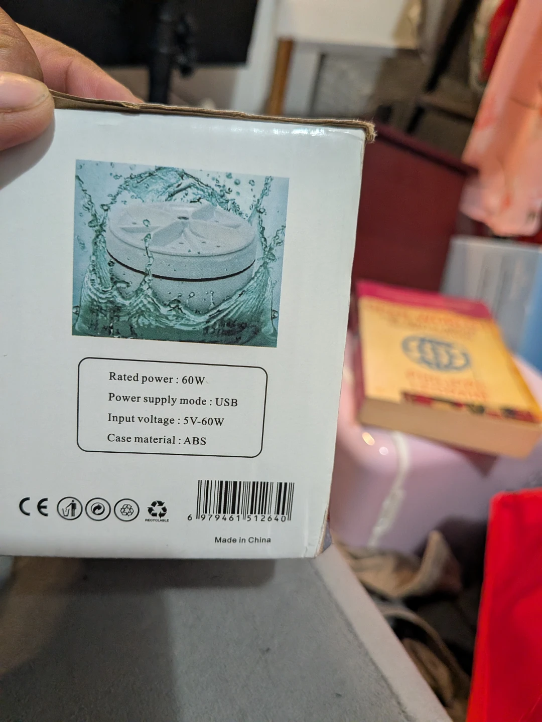 TURBINE WASH Portable Mini Washing Machine - photo 4
