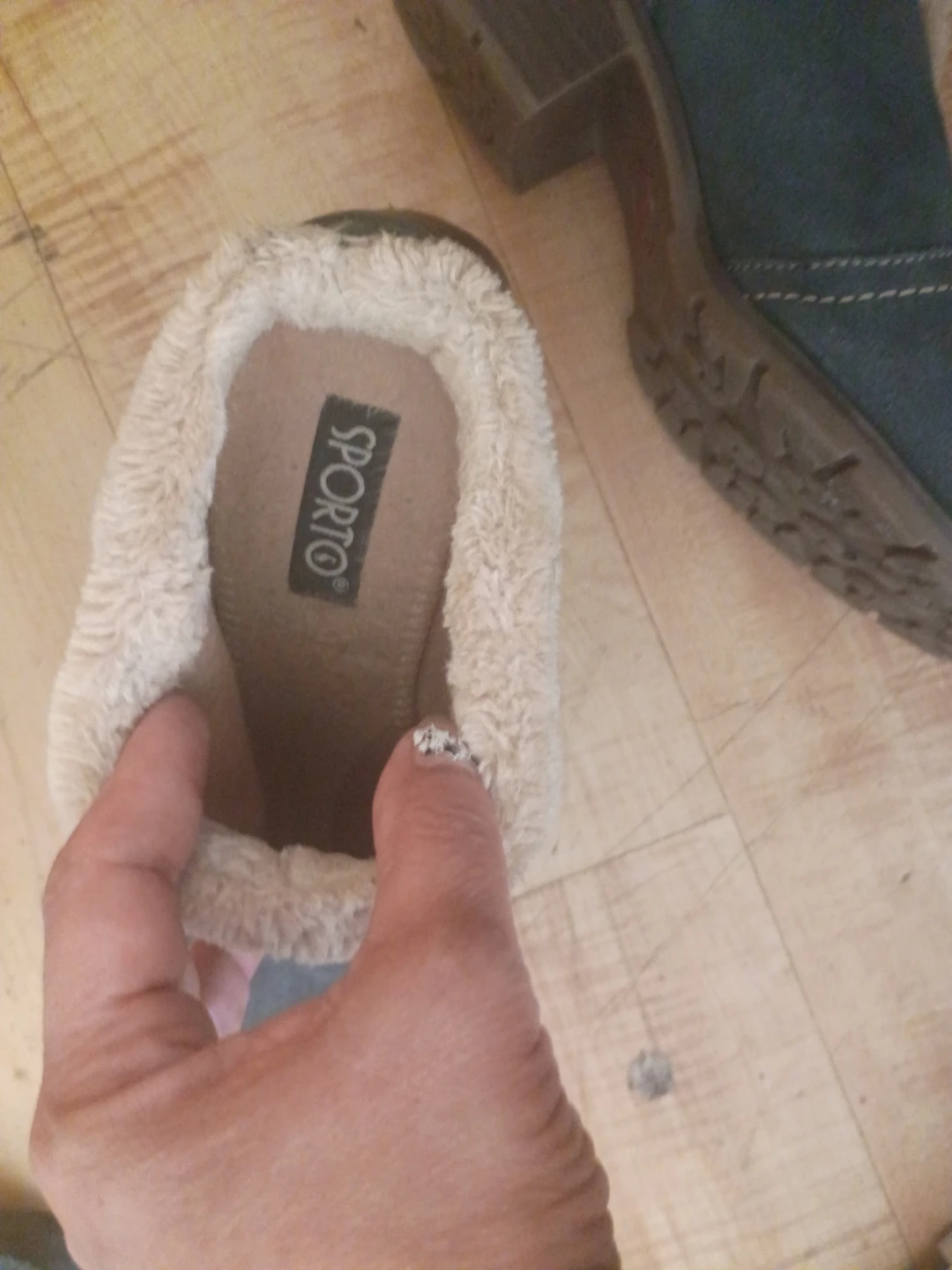 SPORTO woMen's Comfort Slipon heeled furry. Clogs - photo 3