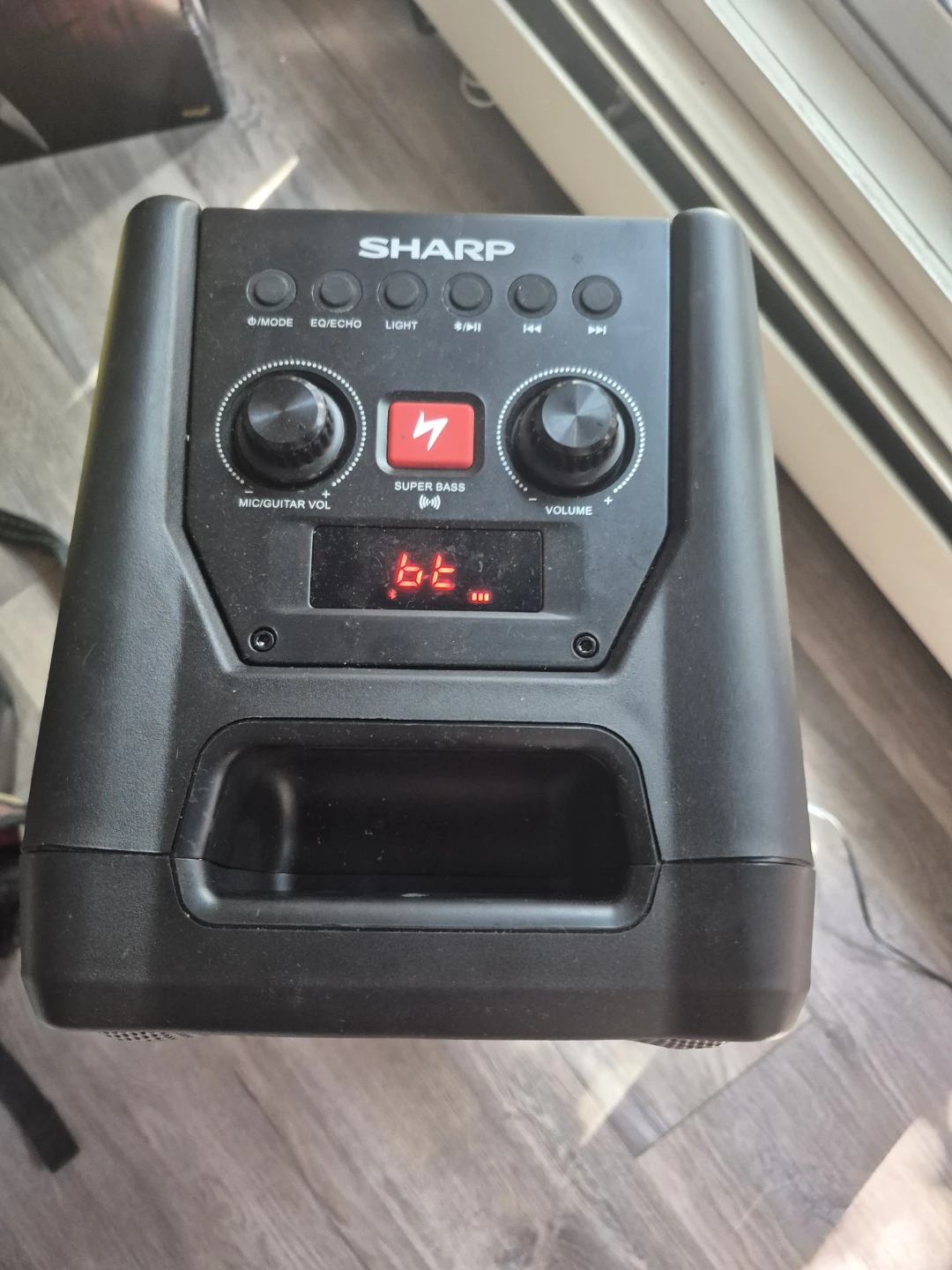 Sharp Portable Bluetooth Speaker with Lights