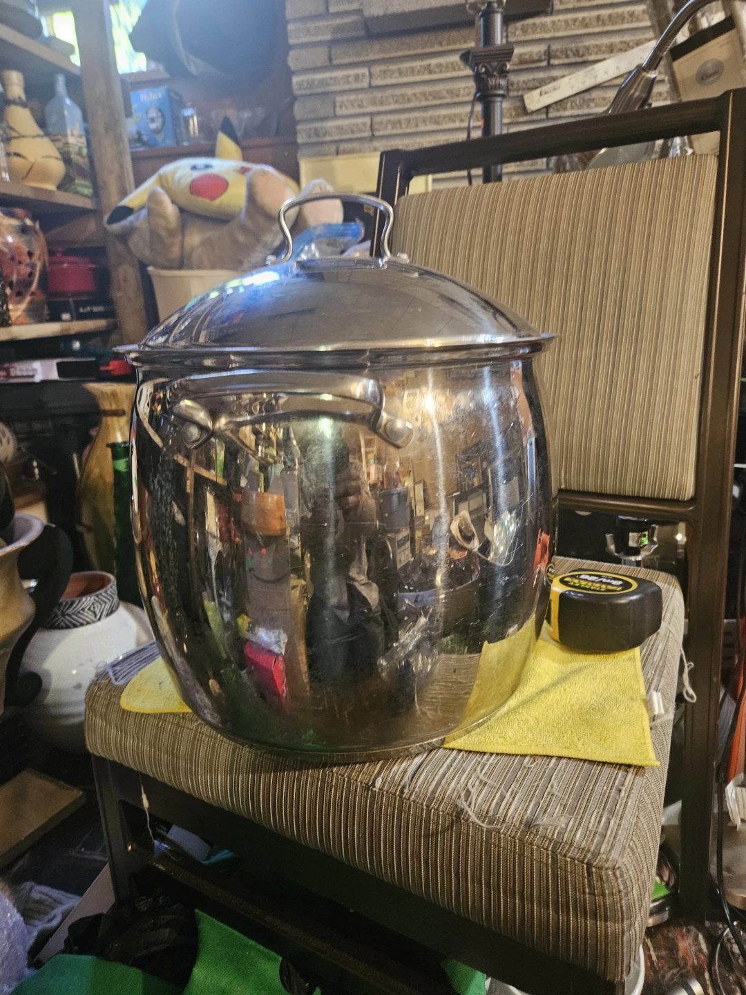 Stainless Steel Stock Pot with Lid - photo 3