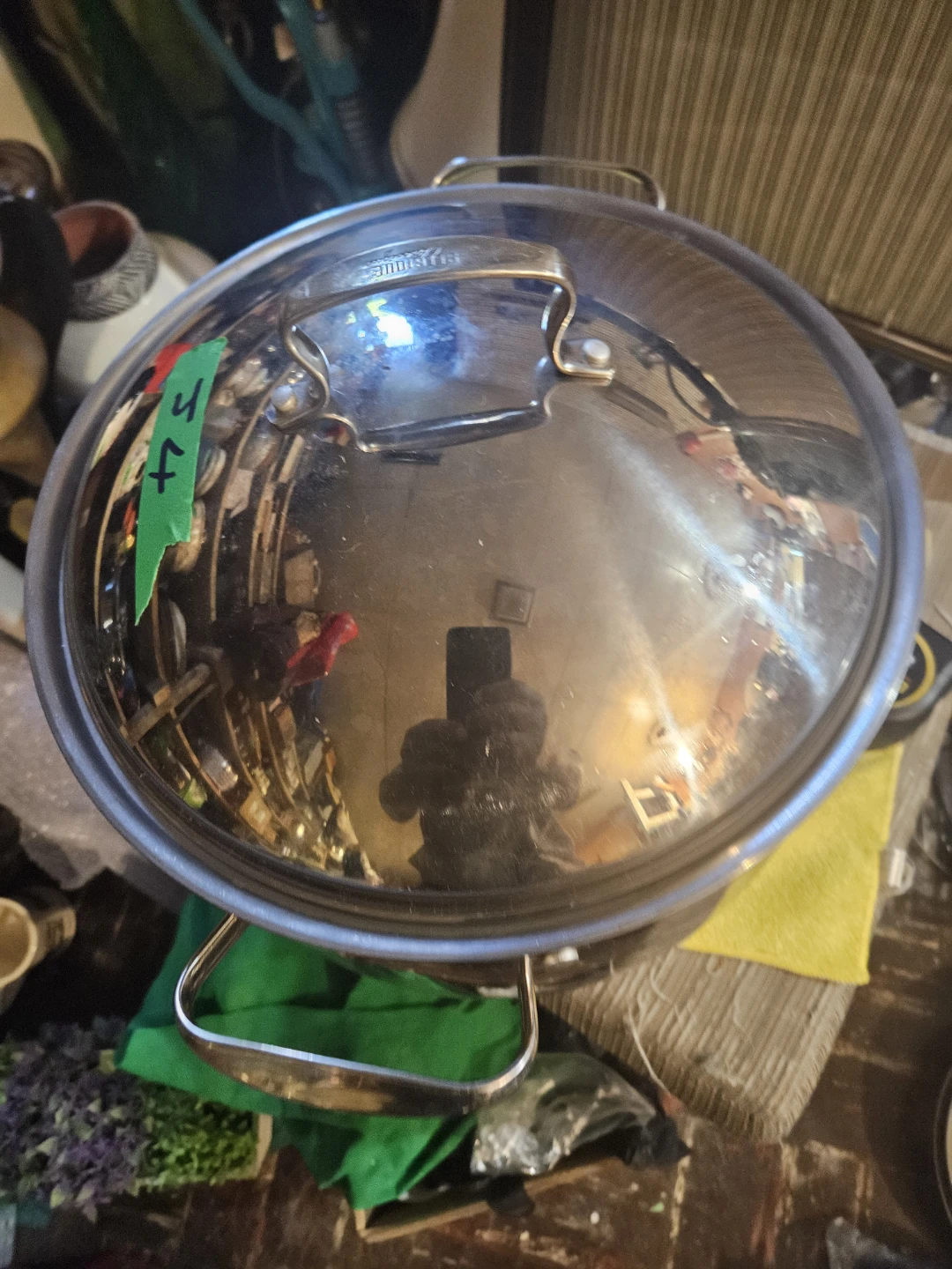Stainless Steel Stock Pot with Lid - photo 4