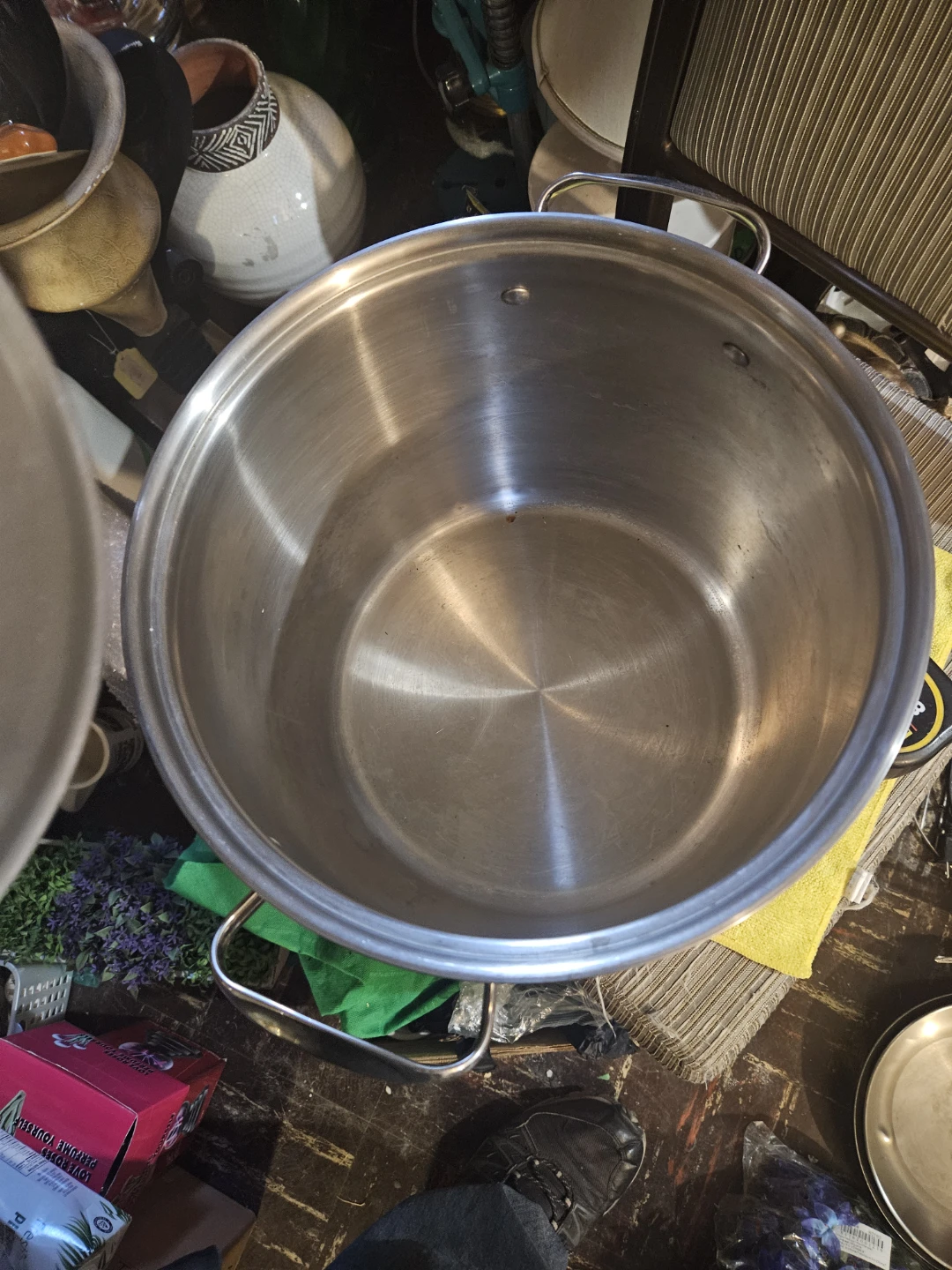 Stainless Steel Stock Pot with Lid - photo 5