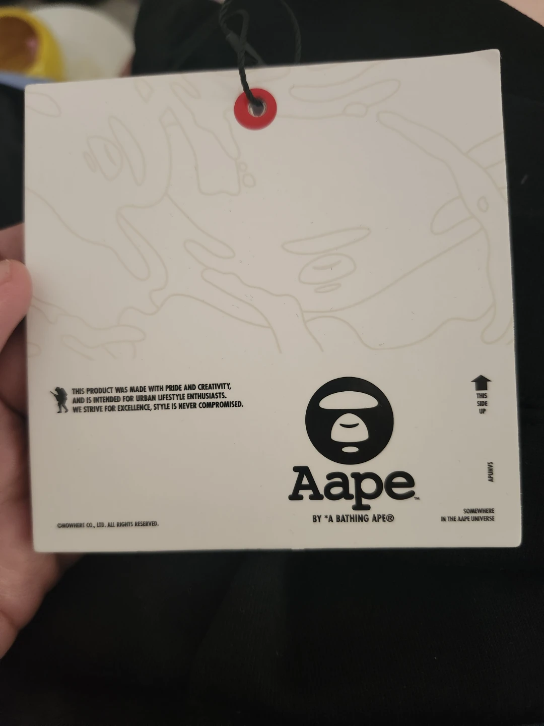 Aape by A Bathing Ape Moonface Lettering Sweatpants XS - photo 3