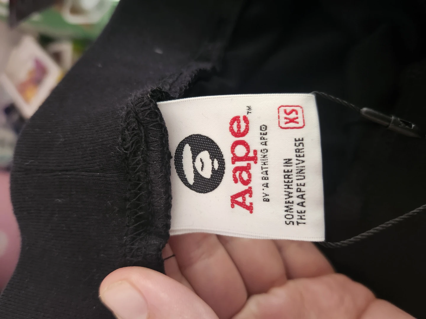 Aape by A Bathing Ape Moonface Lettering Sweatpants XS - photo 4