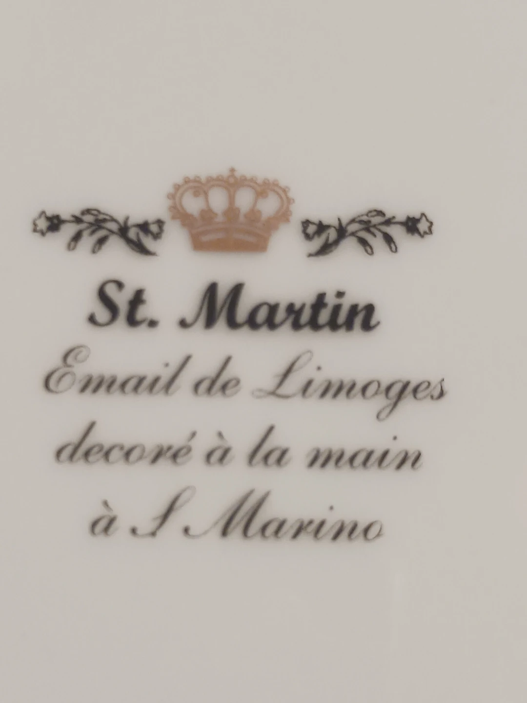St. Martin Emanuel de Limoges Decorative Plate - photo 4