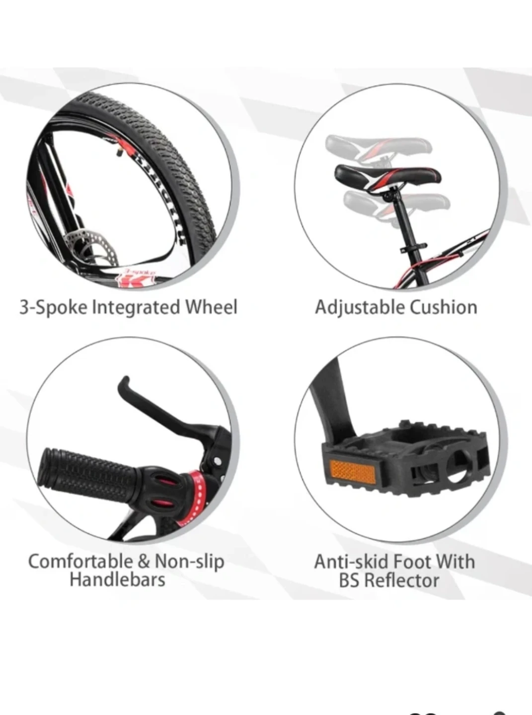 All-terrain Mountain Bike - 26-Inch Tires - photo 4