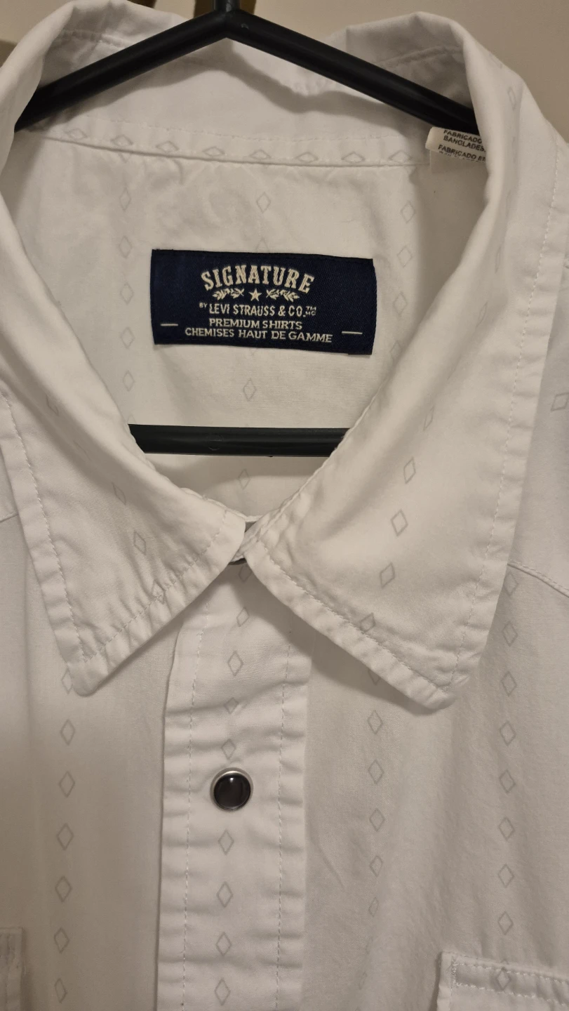 Signature by Levi Strauss & Co. Short Sleeve Shirt XL - photo 3