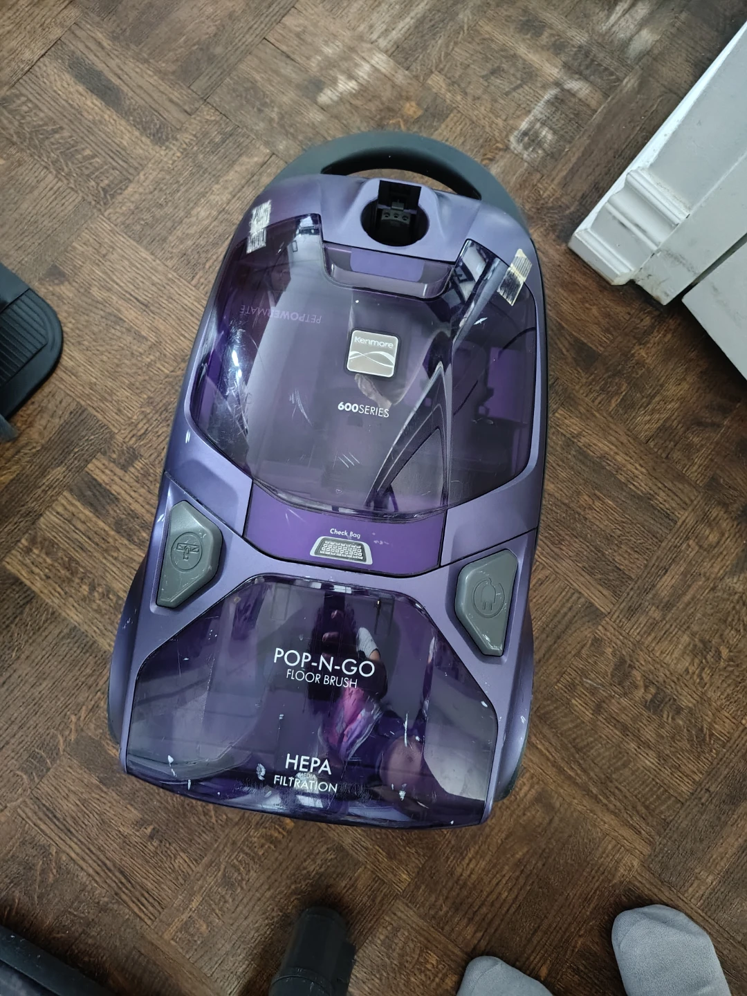 Kenmore 600 Series Pop-N-Go Floor Pro Vacuum - photo 2