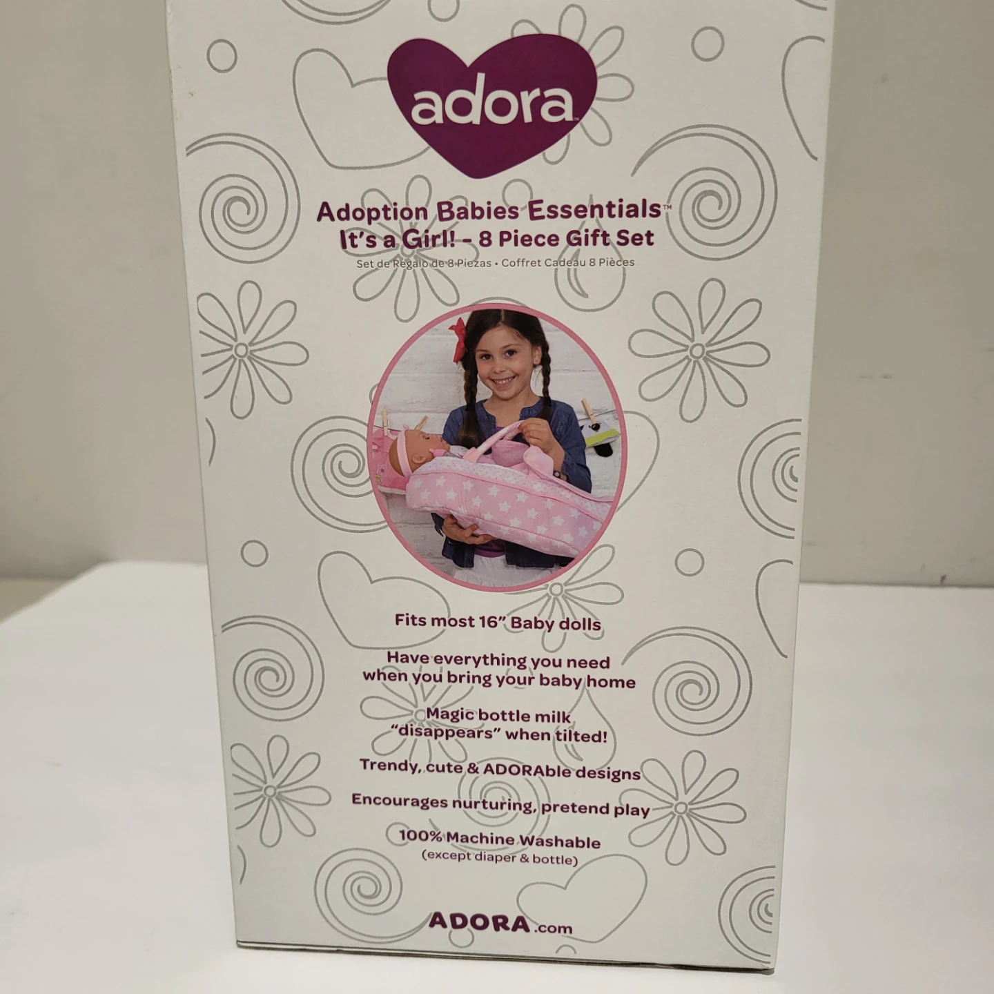 Adora Adoption Babies Essentials 8 Piece Gift Set - photo 3
