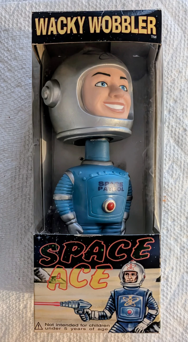 Funko Wacky Wobbler Space Ace Captain Johnny Funko