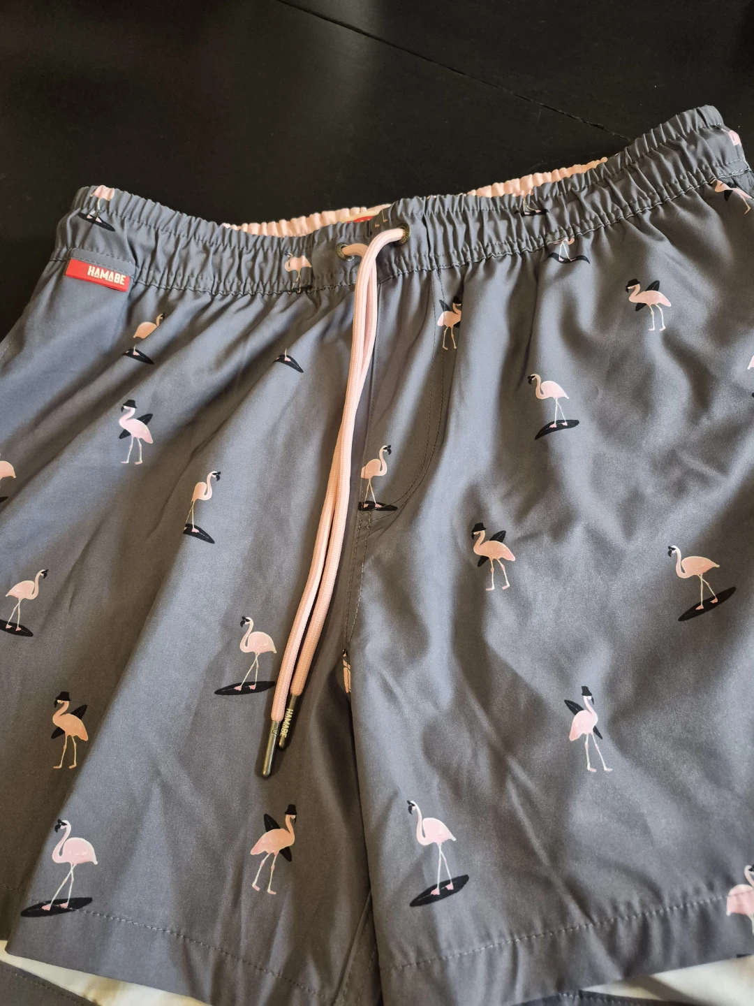Hamabe Flamingo Swim Trunks - Medium
