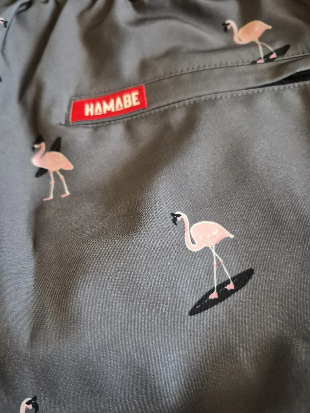 Hamabe Flamingo Swim Trunks - Medium - photo 3