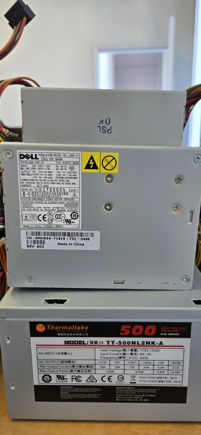 Lot of Mixed PC Power Supply Units. - photo 3