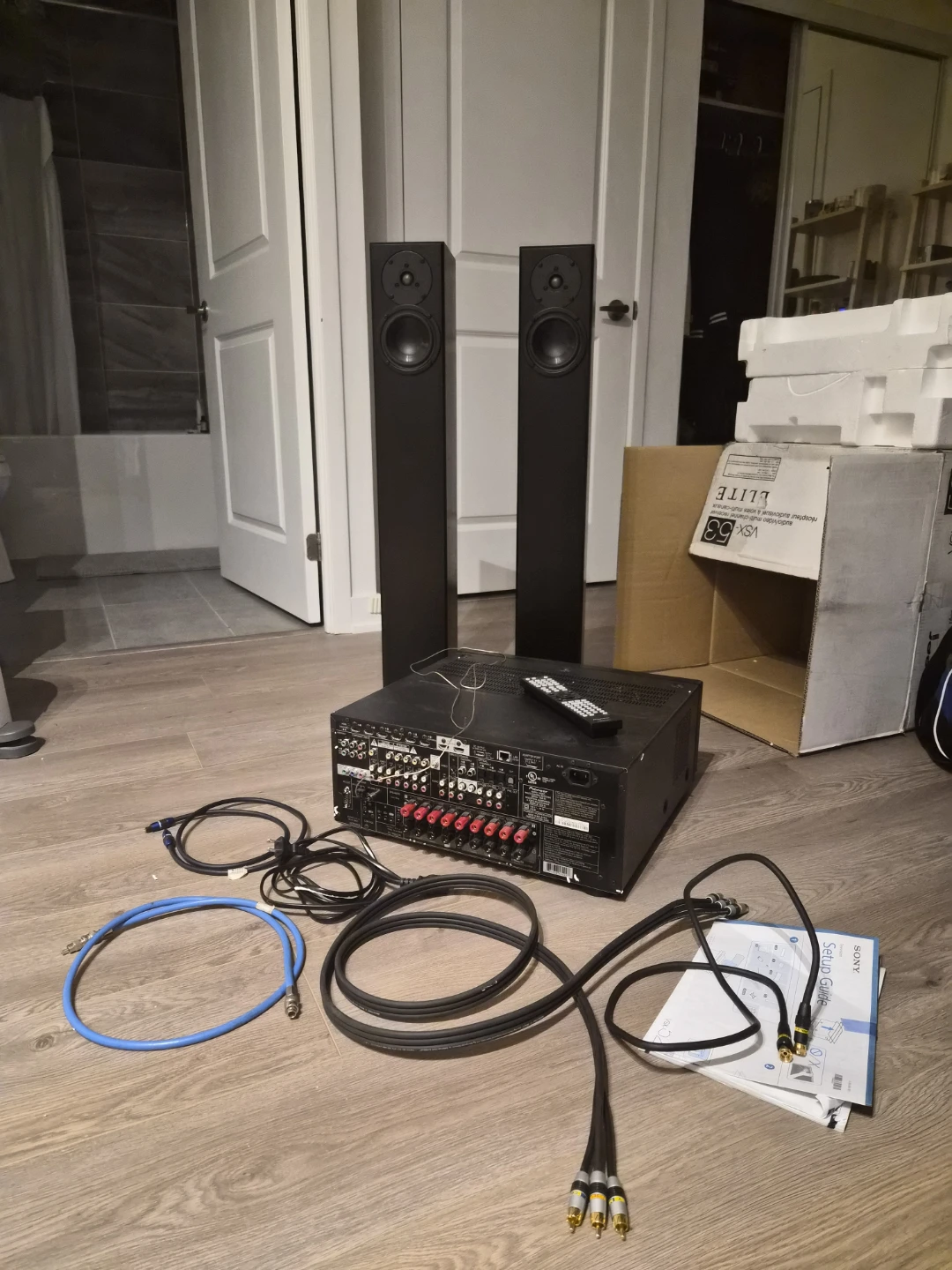 Pioneer AV Receiver and Speakers - photo 3