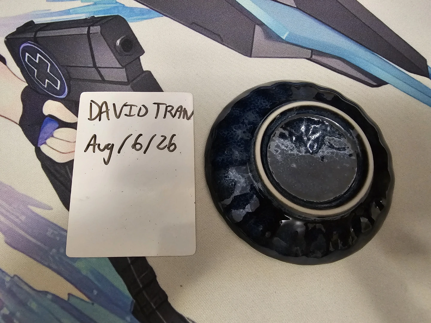 Blue Ceramic Bowl - photo 2