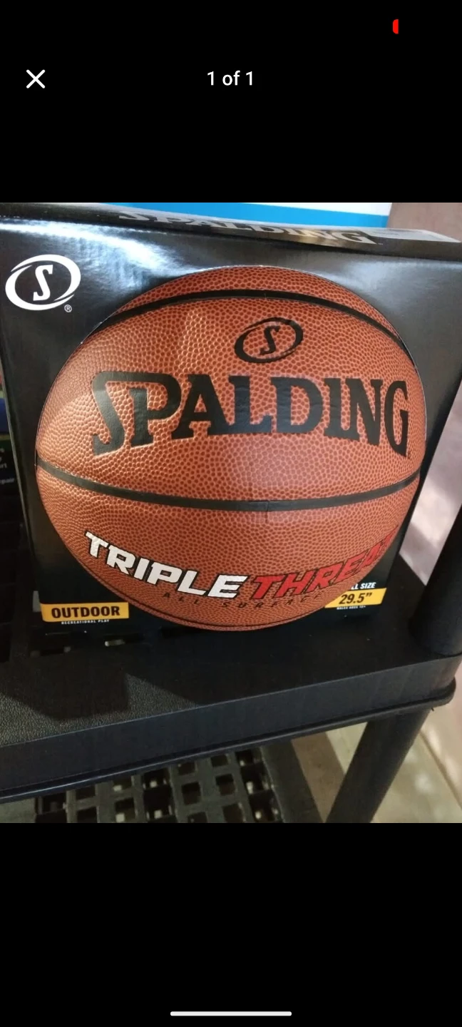 Spalding Triple Threat Outdoor Basketball 29.5"