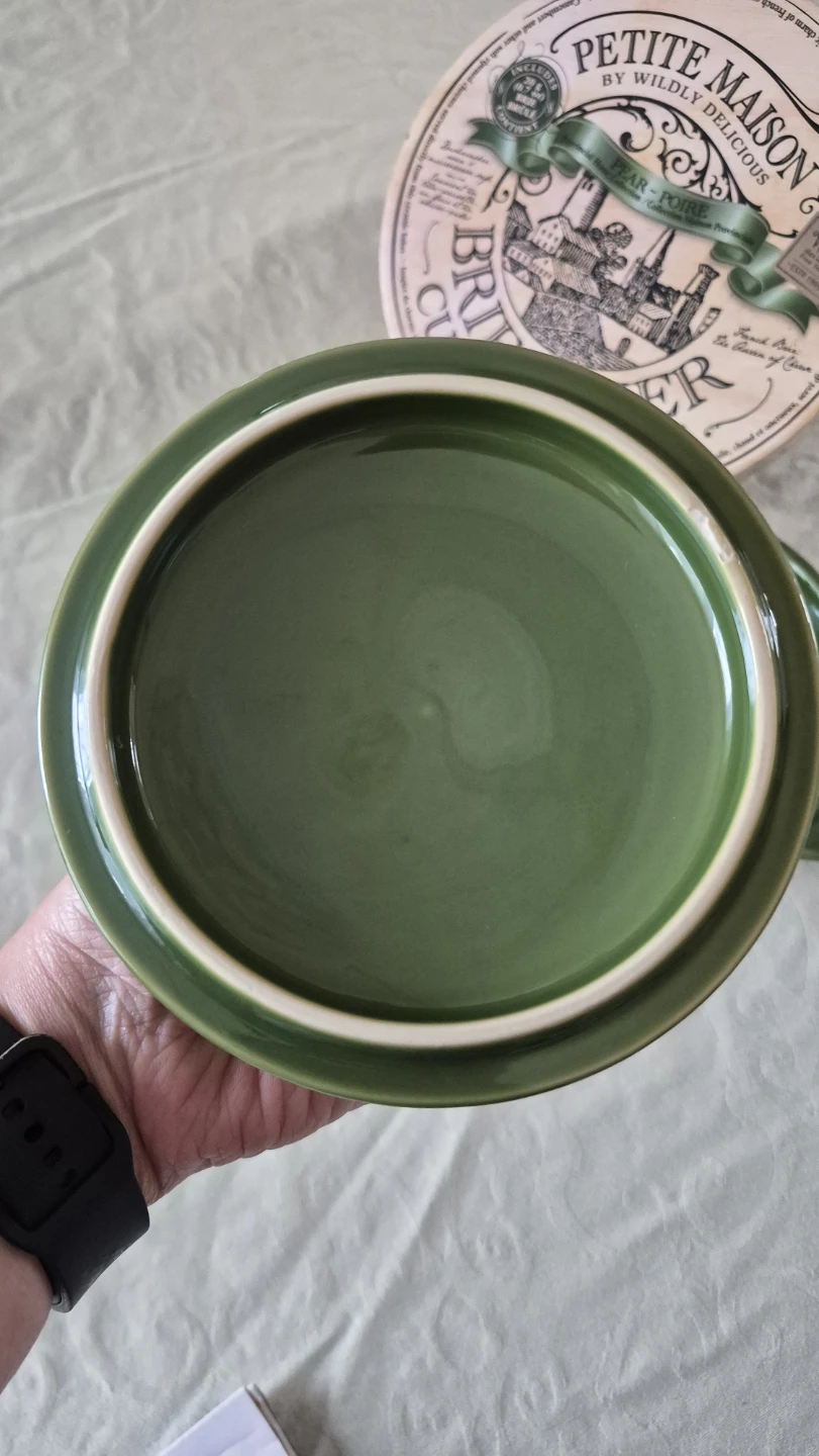 New Petite Maison ceramic Brie Baker. Dishwasher safe - photo 4