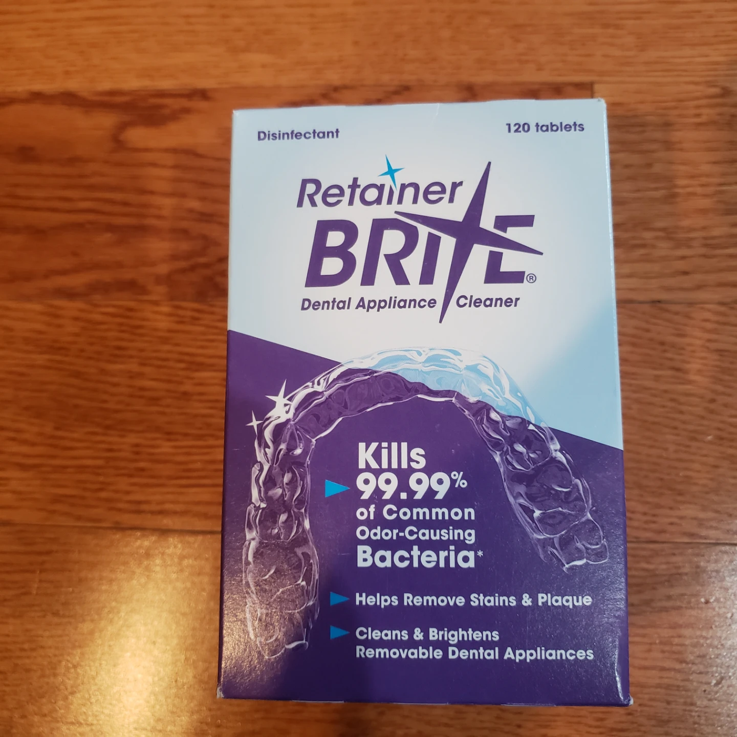 Retainer BRITE Dental Appliance Cleaner - 120 Tablets