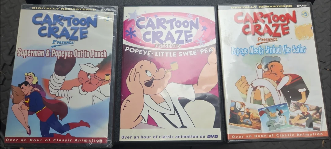 Cartoon Craze DVDs - Superman / Little Swee' Pea/ Sinbad - photo 2