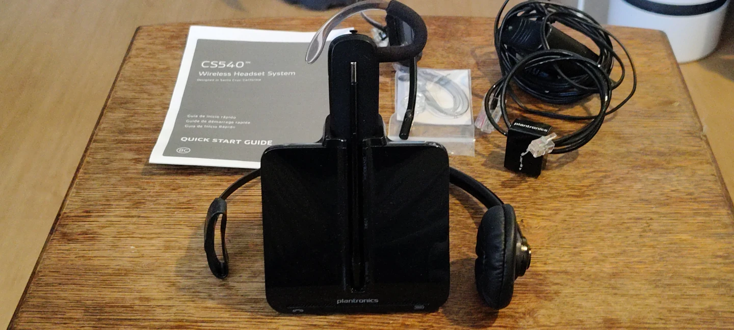 Plantronics CS540 Wireless Headset System - photo 2
