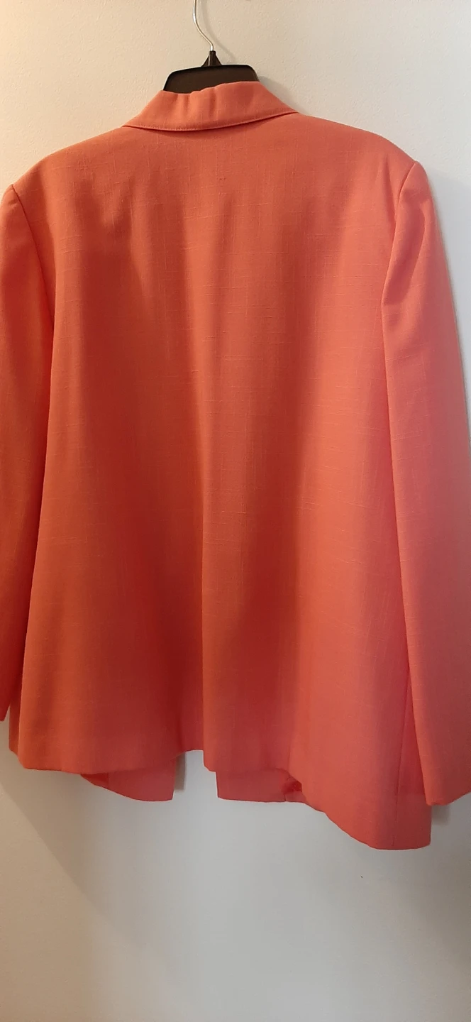 Coral Blazer size 16 - photo 2