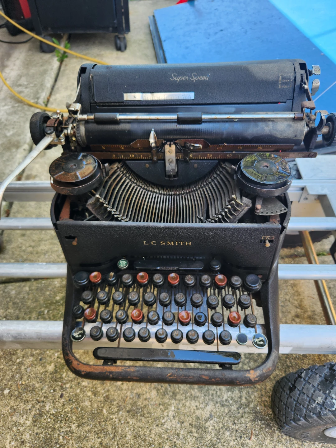L.C. Smith Super Speed Typewriter