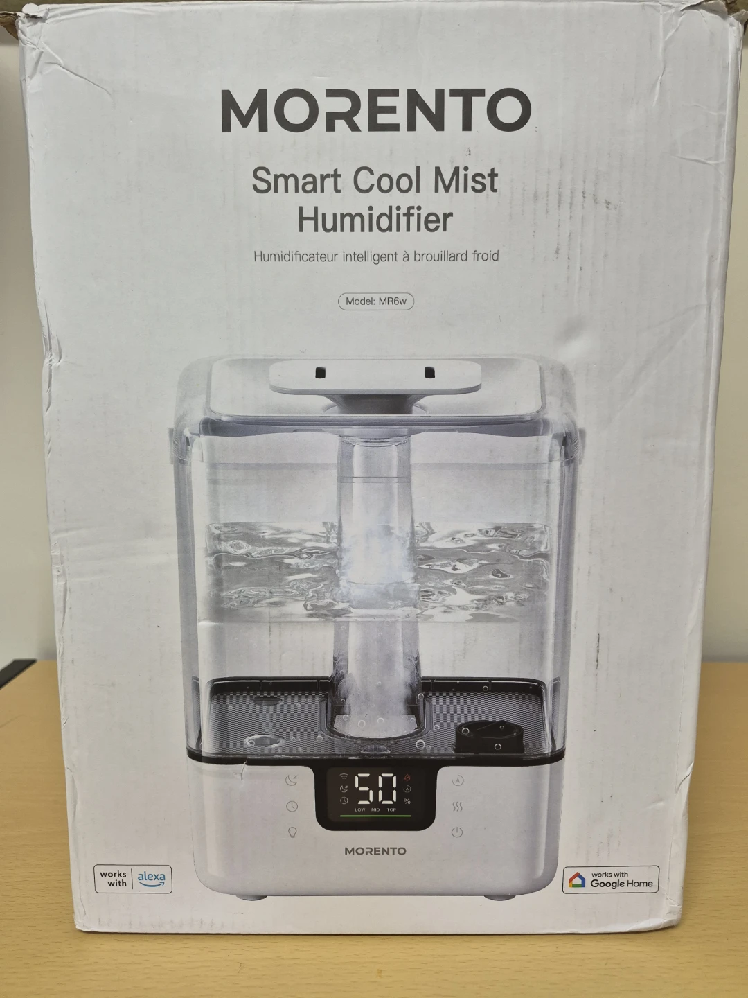 MORENTO Smart Cool Mist Humidifier MR6w - photo 2