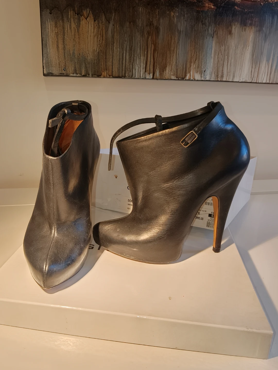 Givenchy Leather Ankle Boots - photo 2