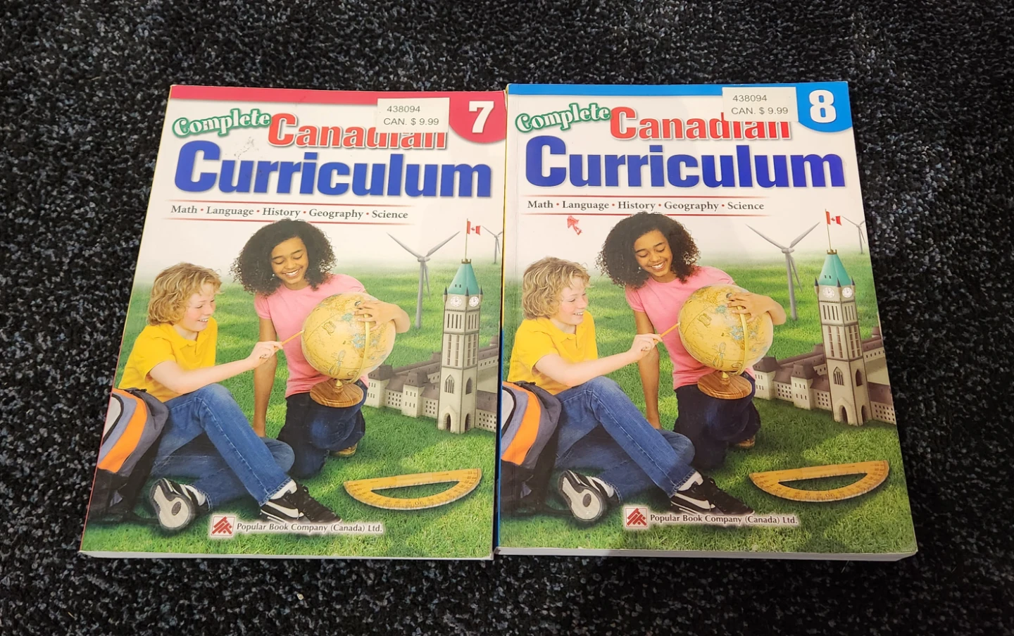 Complete Canadian Curriculum Grade 6 & 7 Books