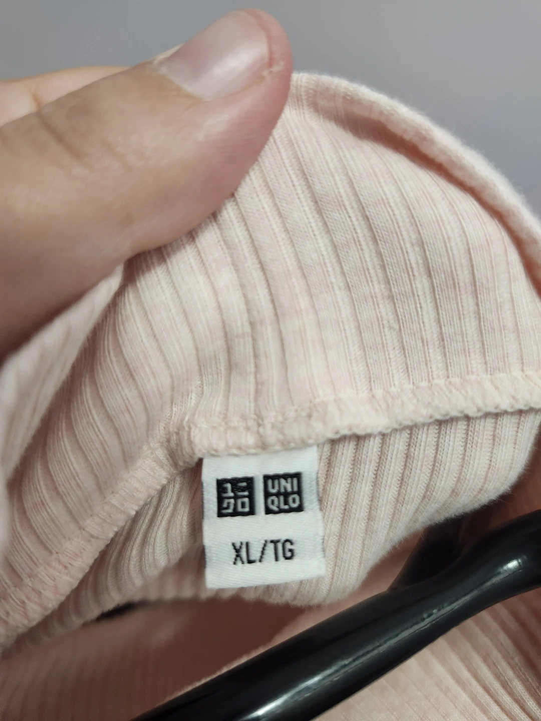 UNIQLO Ribbed Mock Neck Long Sleeve Shirt XL/TG - photo 2