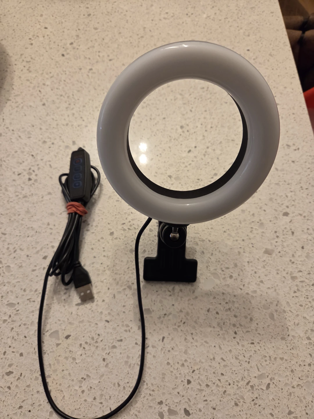 Clip-On Ring Light with Remote