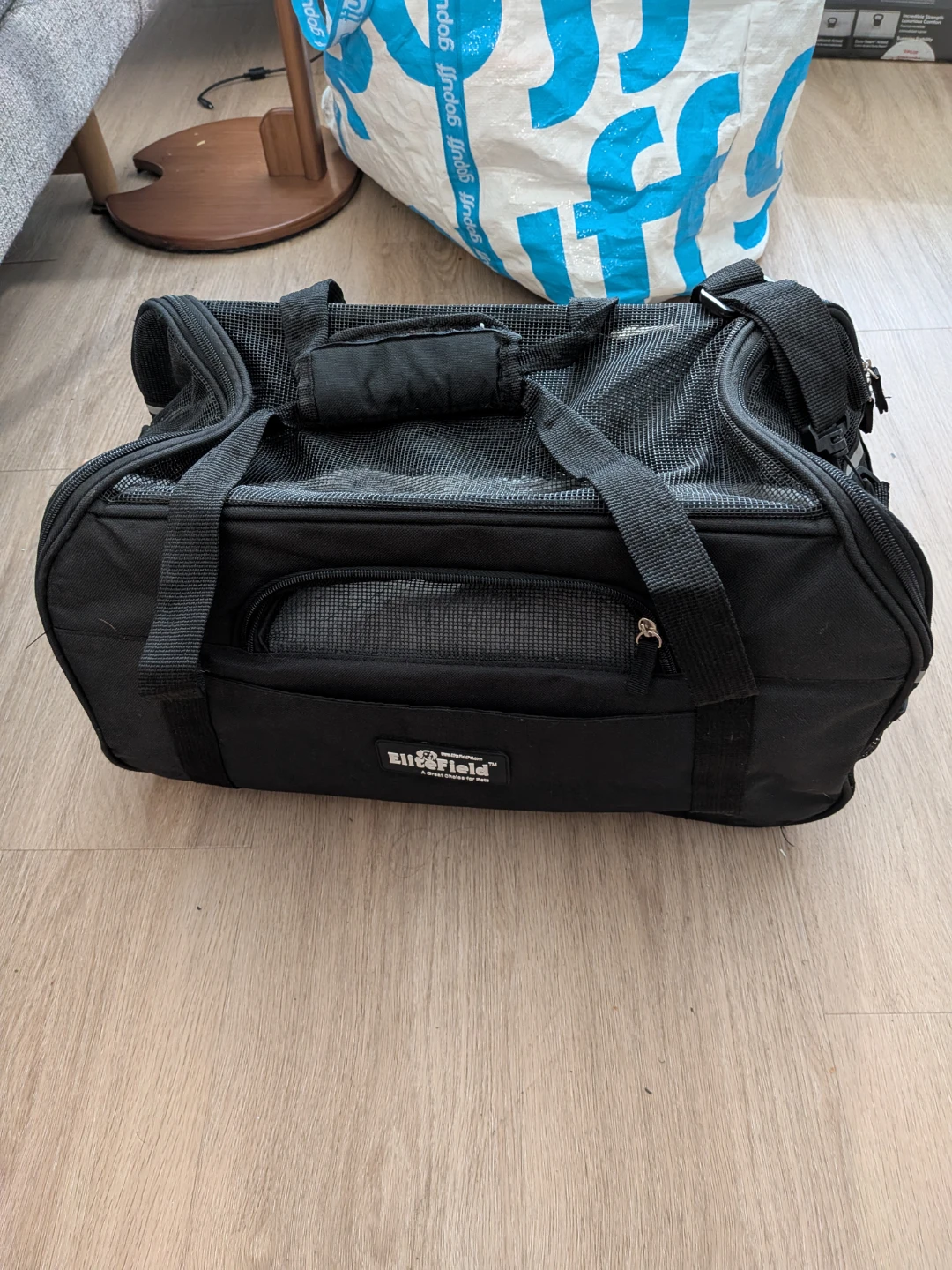 Black Pet Carrier Bag