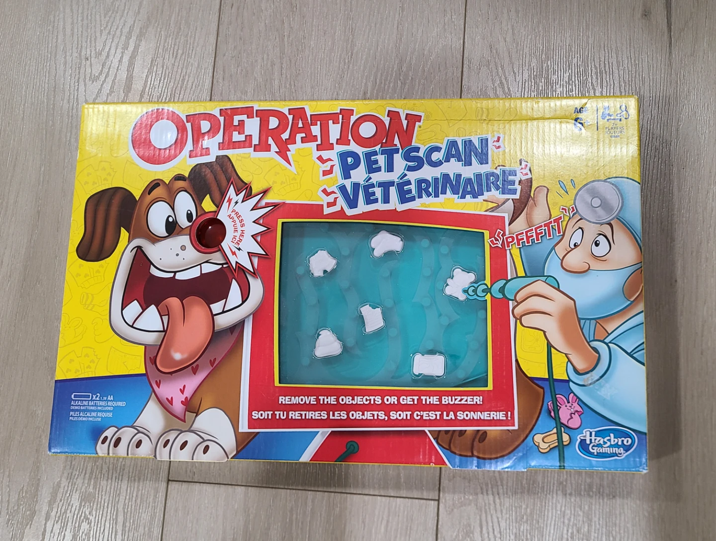 New - Operation Pet Scan Board Game
