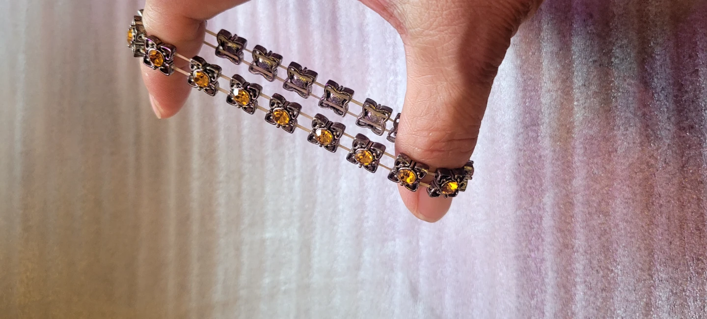Sparkly Stone stretchy Bracelet - photo 4