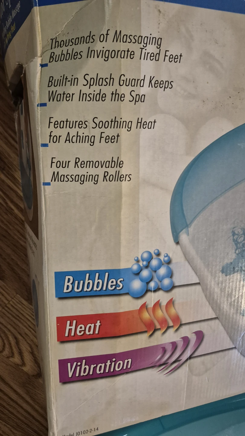 Bubbling foot spa - photo 2