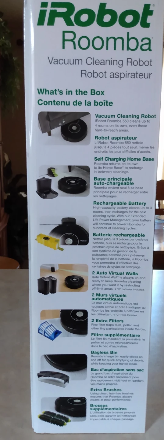 (New ) Robot Roomba 550 Vacuum Cleaning Robot - photo 3