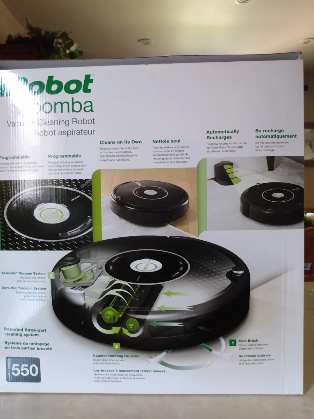 (New ) Robot Roomba 550 Vacuum Cleaning Robot - photo 2