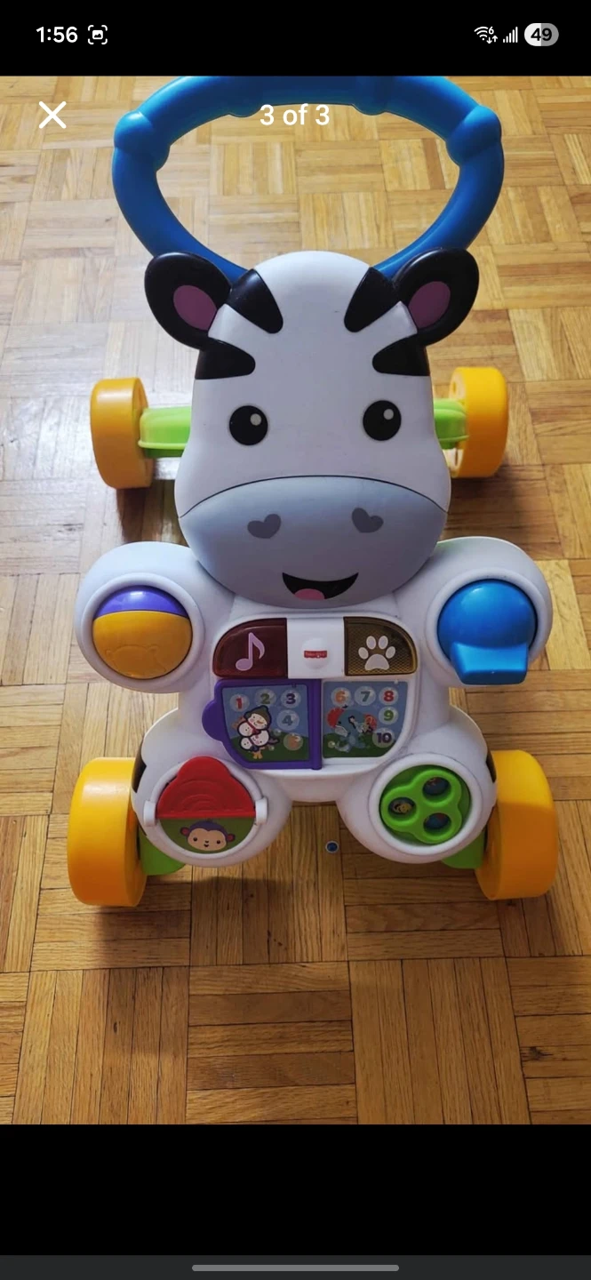 Fisher-Price Zebra Walker