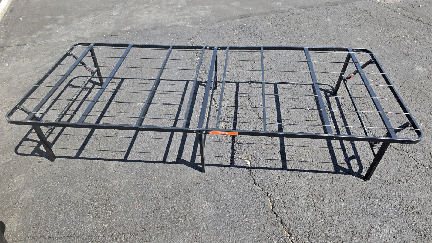 2 Metal Bed Frame Foundation twin size (36×84)