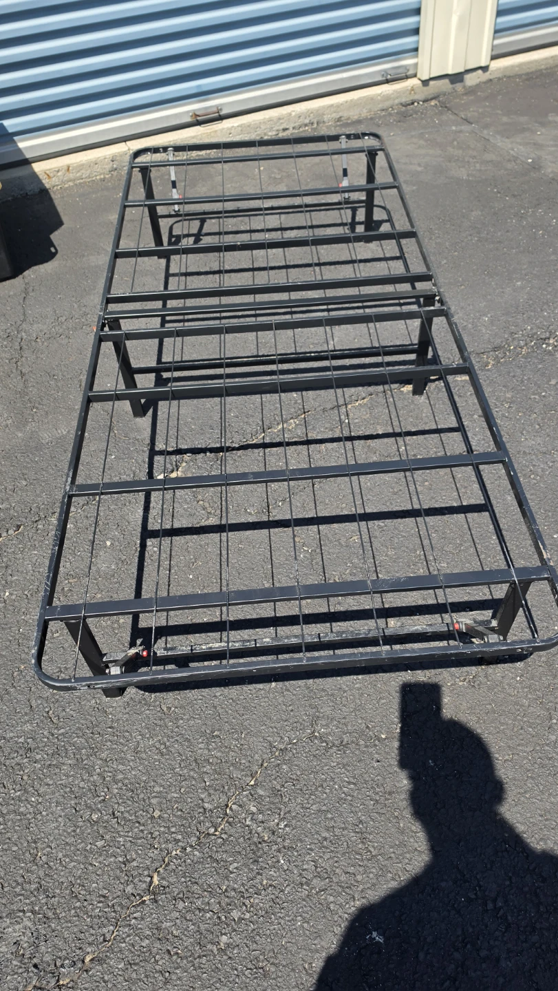 2 Metal Bed Frame Foundation twin size (36×84) - photo 2