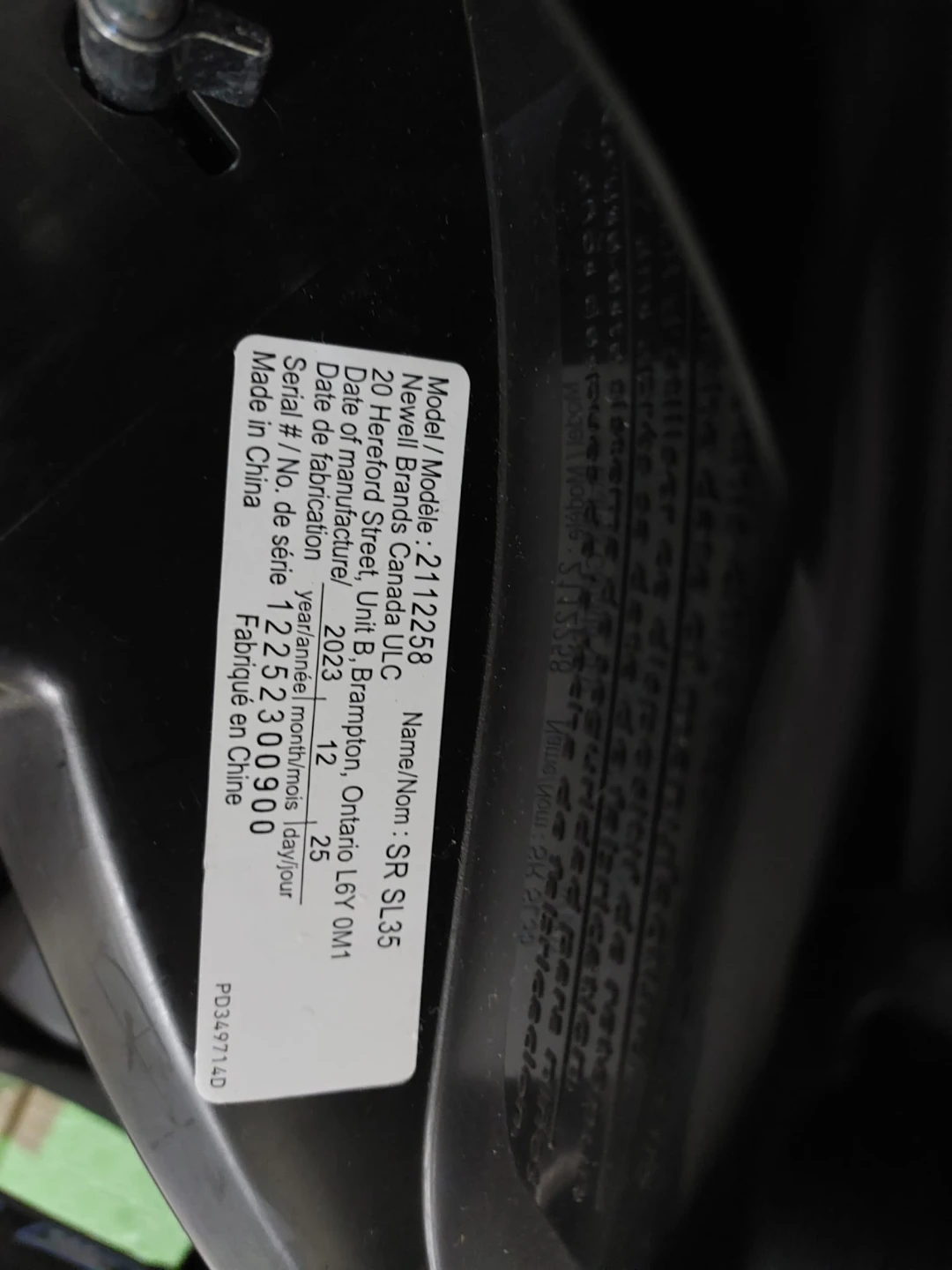 Graco infant car seat - photo 3