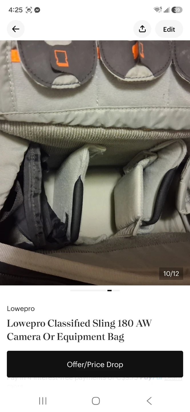Lowepro Classified Sling 180 AW Camera Bag - photo 4
