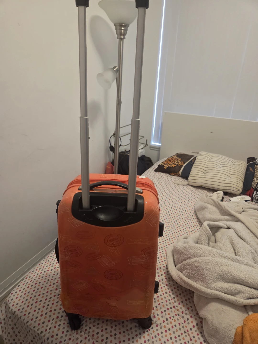 American Tourister Orange Hardside Carry-On Suitcase - photo 3