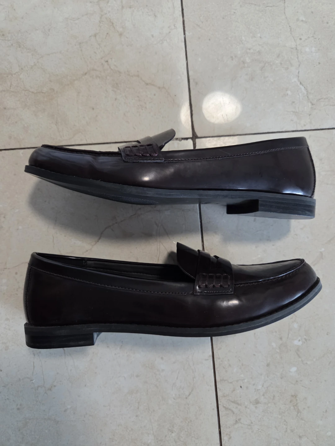 Dark Maroon Zara Flats - photo 3