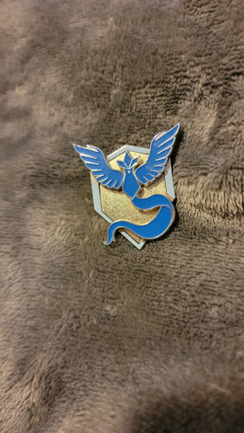 Team Mystic Pokemon Pin