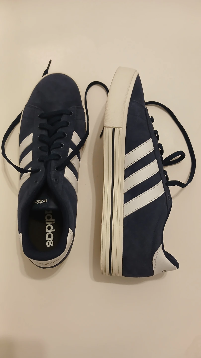 Adidas VL Court 3.0  Navy Suede Sneakers