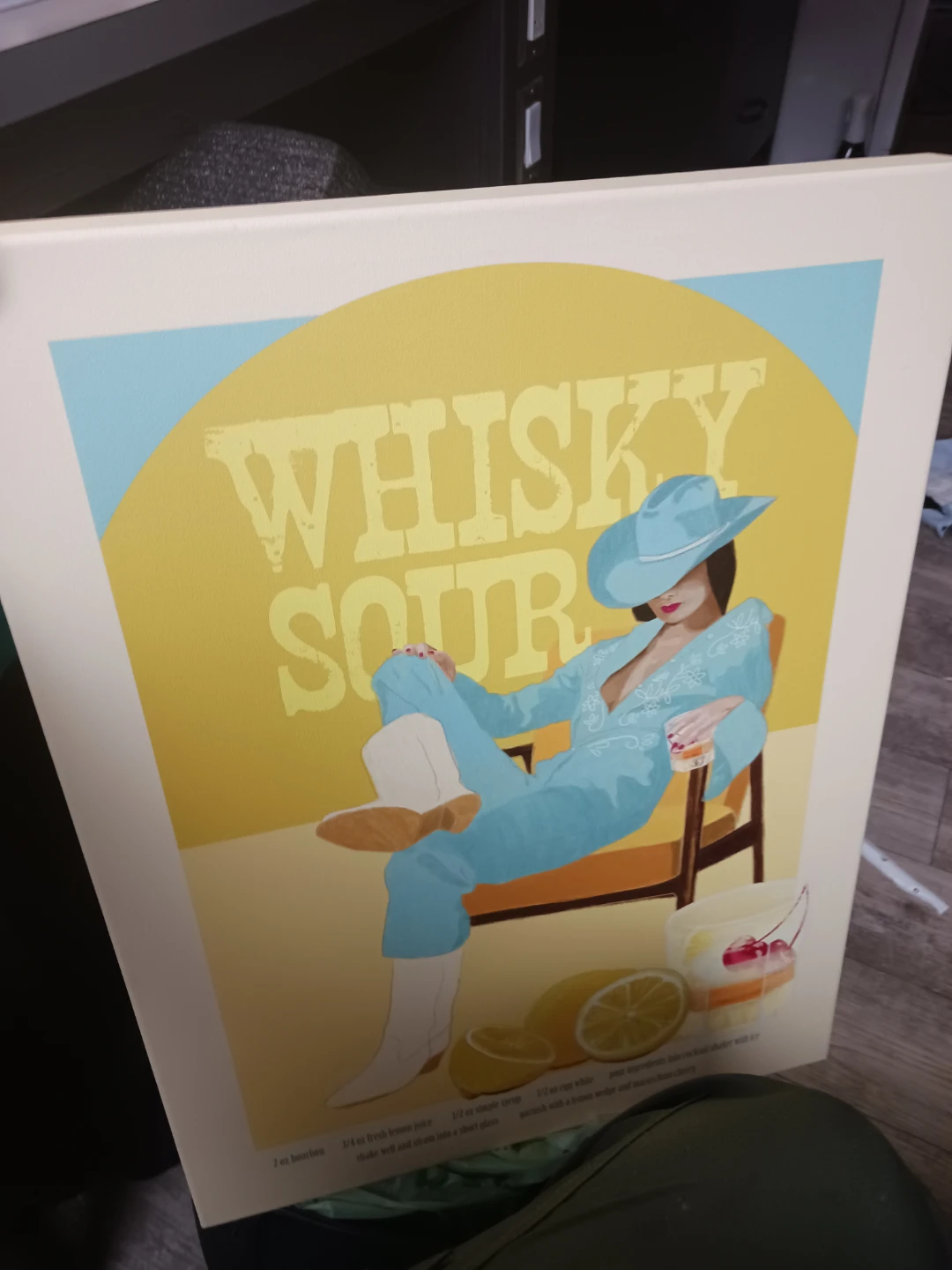 Whisky Sour Art Print